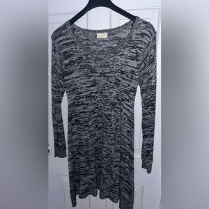 Black/White Sweater Dress